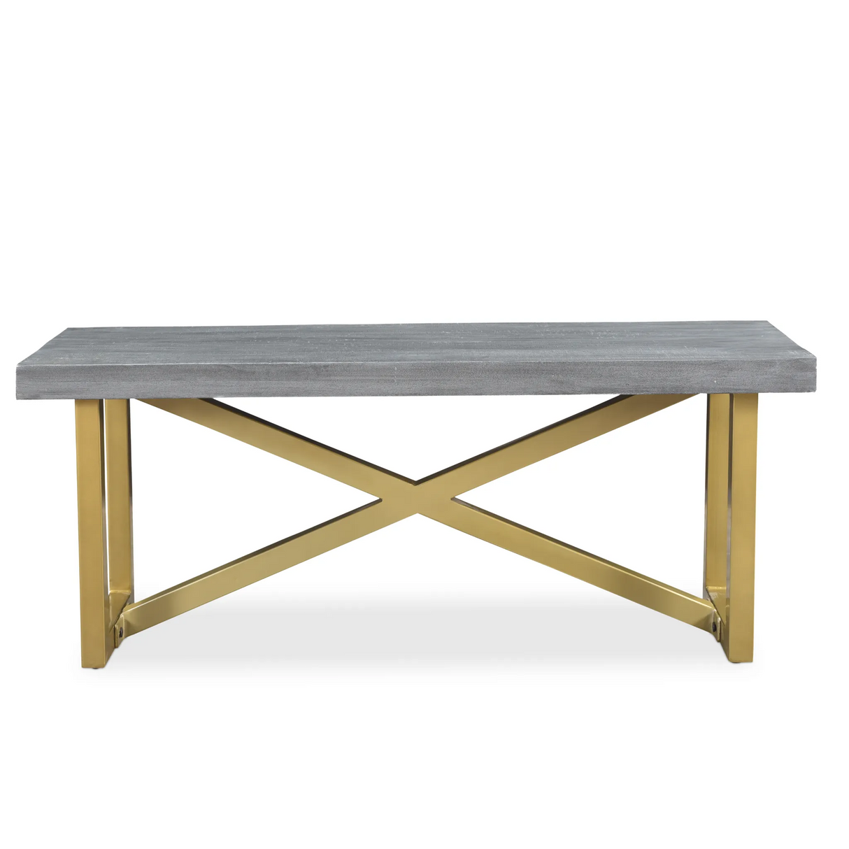 Raven Grey Gold 3 Piece Dining Table Set-Dining Table-Parc Decor