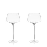 Raye Angled Crystal Amaro Spritz Glasses Set of 2-product_type::stemmed_cocktail_glasses-Parc Decor