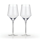 Raye Angled Crystal Chardonnay Glasses Set of 2-product_type::stemmed_wine_glasses-Parc Decor
