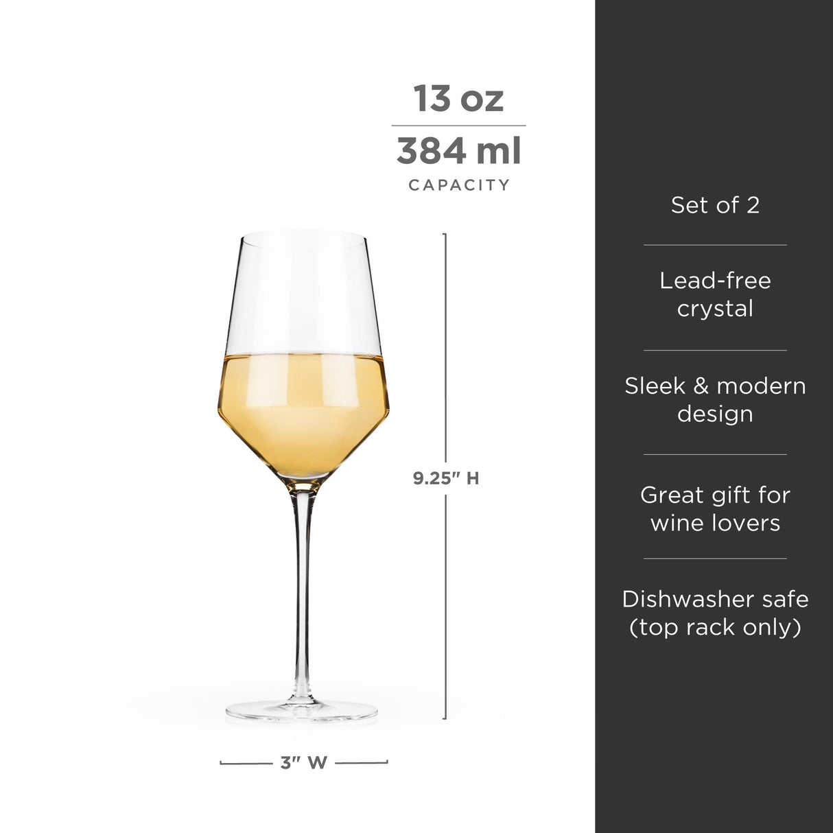 Raye Angled Crystal Chardonnay Glasses Set of 2-product_type::stemmed_wine_glasses-Parc Decor