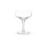 Raye Angled Crystal Coupe Glasses Set of 2