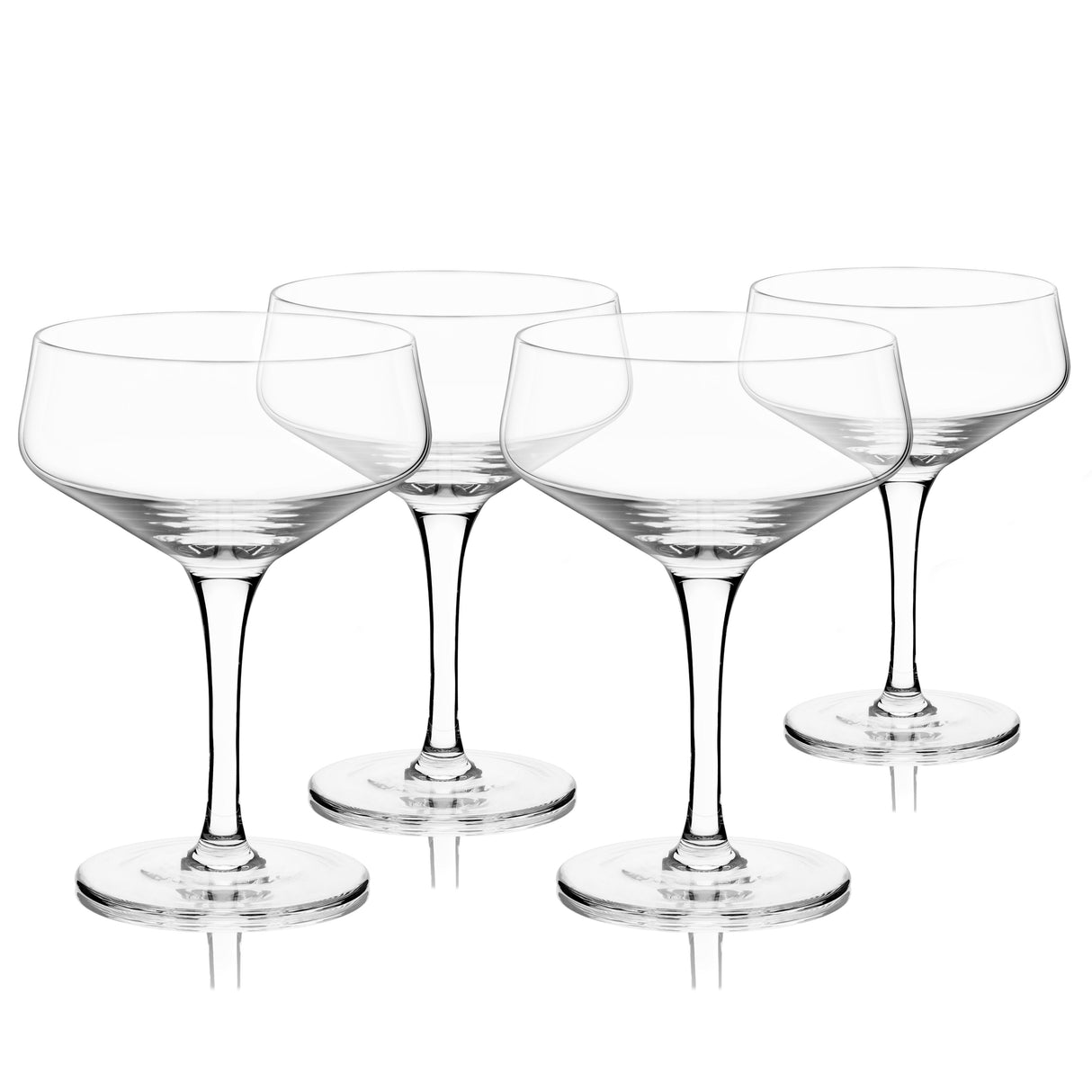 Raye Angled Crystal Coupe Glasses Set of 4-product_type::stemmed_cocktail_glasses-Parc Decor