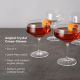 Raye Angled Crystal Coupe Glasses Set of 4-product_type::stemmed_cocktail_glasses-Parc Decor