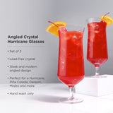 Raye Angled Crystal Hurricane Glasses Set of 2-product_type::stemmed_cocktail_glasses-Parc Decor