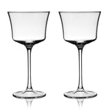 Raye Angled Crystal Sour Glasses Set of 2