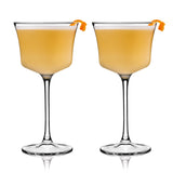 Raye Angled Crystal Sour Glasses Set of 2
