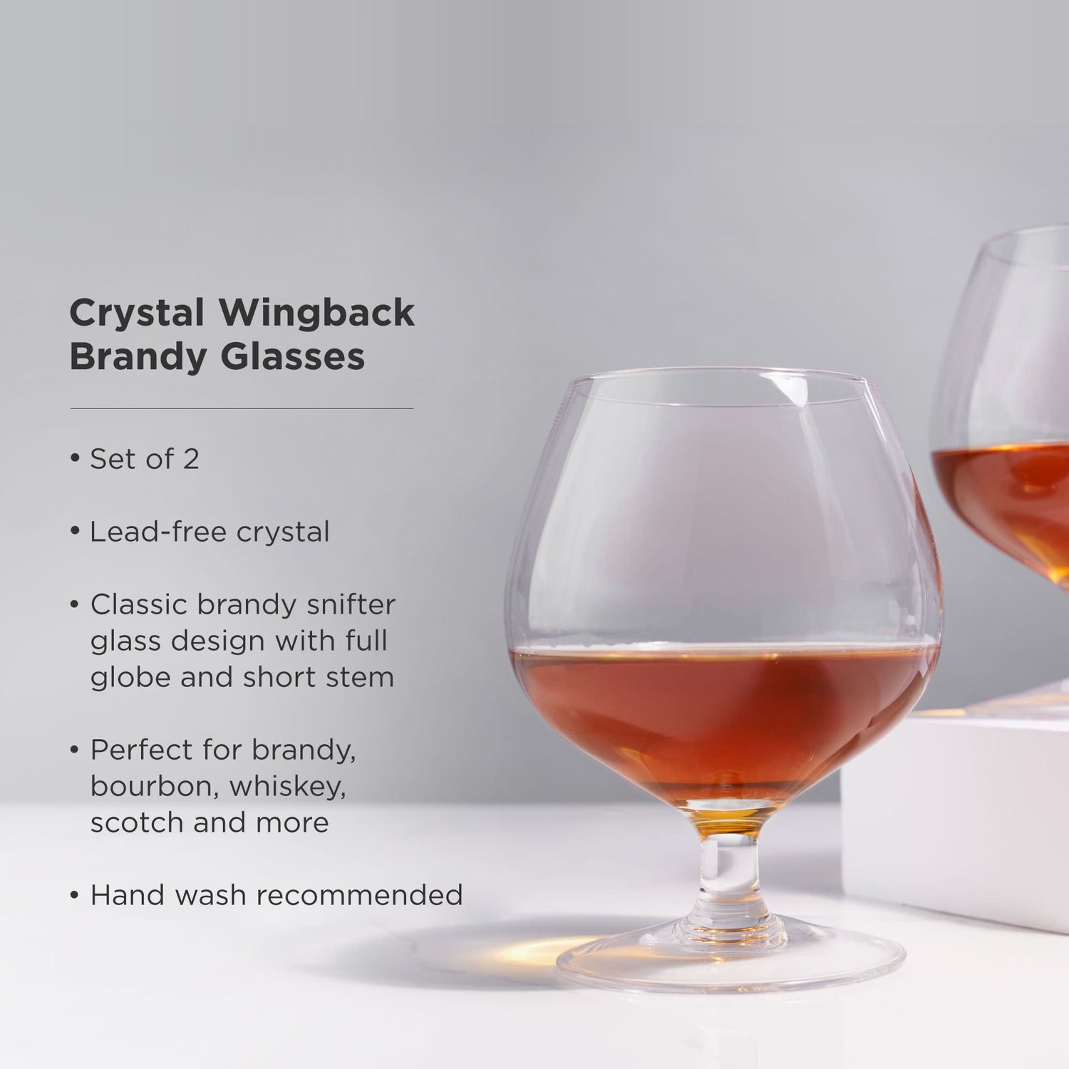 Raye Crystal Wingback Brandy Glasses Set of 2-product_type::stemmed_cocktail_glasses-Parc Decor