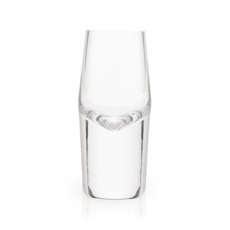 Raye Heavy Base Crystal Shot Glasses Set of 2