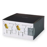 Raye Heavy Base Crystal Stemless Martini Glasses Set of 4-product_type::stemless_cocktail_glasses-Parc Decor