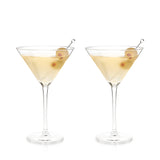 Raye Stemmed Crystal Martini Glasses Set of 2-product_type::stemmed_cocktail_glasses-Parc Decor