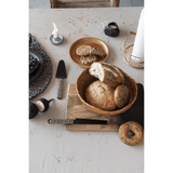 Reactive Glaze Stoneware Taper Candle Holders, Set of 2-Candles and Candle Accessories-Parc Decor