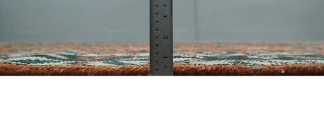 Ready to ship Rust, Ivory and Brown Oriental Traditional Area Rug
