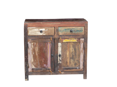 Reclaimed Wood 2 Door Sideboard-Sideboard-Parc Decor