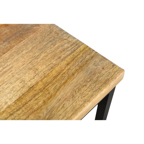 Reclaimed Wood and Metal Chair – Set of 2-Chair-Parc Decor