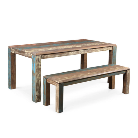 Reclaimed Wood Dining Table-Dining Table-Parc Decor