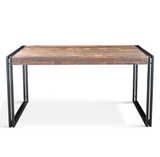 Reclaimed Wood Dining Table with Metal Legs-Dining Table-Parc Decor