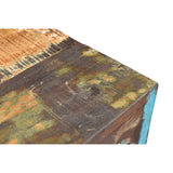 Reclaimed wood Rustic Multicolor Chair -Set of 2