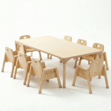 Rectangular Adjustable Kids Classroom Table – 60"×30", 13" to 17" Height
