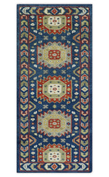 Red, Brown and Olive Traditional Hand knotted Custom Made Wool Area Rug