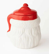 Red Santa Cookie Jar-Cookie Jar-Parc Decor