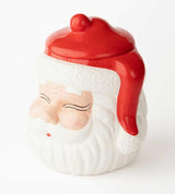 Red Santa Cookie Jar-Cookie Jar-Parc Decor