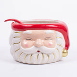 Red Santa Punch Bowl & Ladle-Punch Bowl-Parc Decor