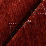 Red Tribal Geometrical Design Wool Area Rug