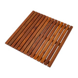 Redfish Oiled Teak Shower and Bath Mat-Bath Mat-Parc Decor