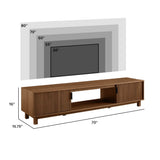 Reema Arundo Scandinavian Reeded TV Stand
