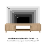 Reema Arundo Scandinavian Reeded TV Stand-Entertainment-Parc Decor