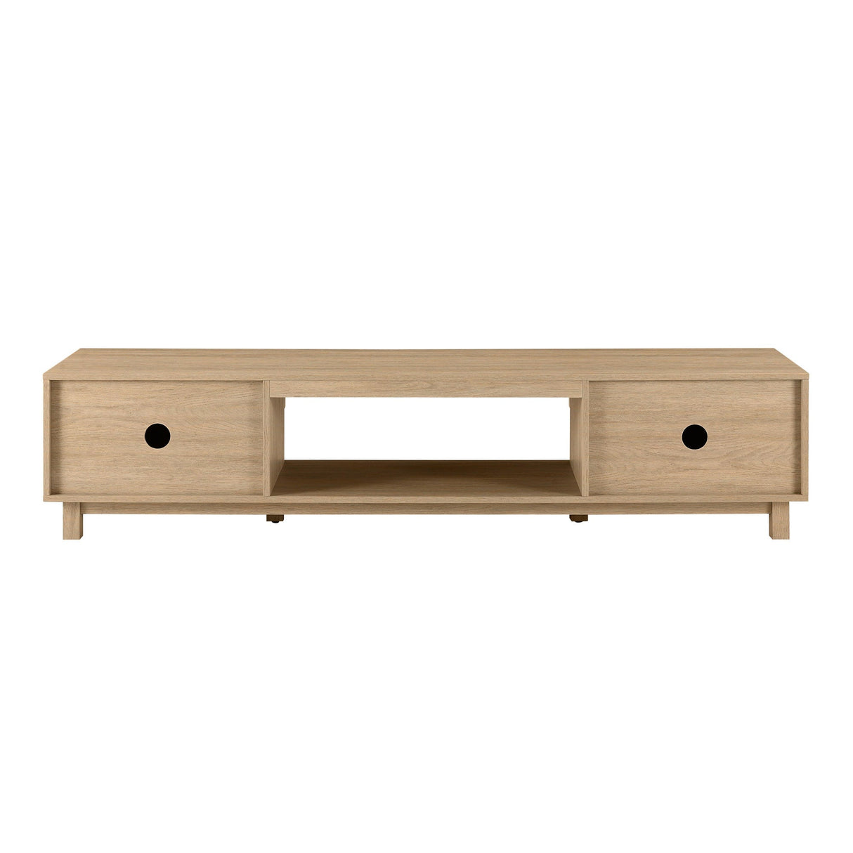 Reema Arundo Scandinavian Reeded TV Stand-Entertainment-Parc Decor