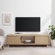 Reema Arundo Scandinavian Reeded TV Stand-Entertainment-Parc Decor