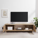 Reema Arundo Scandinavian Reeded TV Stand-Entertainment-Parc Decor