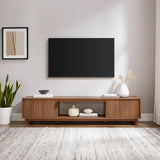 Reema Arundo Scandinavian Reeded TV Stand-Entertainment-Parc Decor