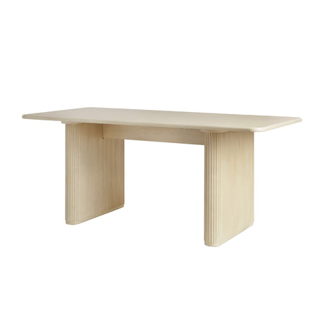 Reema Heath Scandinavian Dining Table and Desk-Dining / Kitchen-Parc Decor