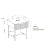 Reema Scandinavian Side Table