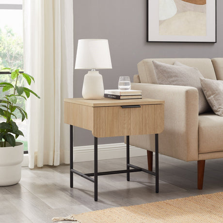 Reema Scandinavian Side Table-Occasional-Parc Decor