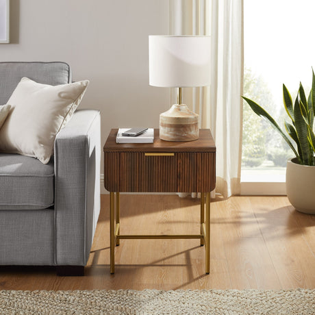 Reema Scandinavian Side Table-Occasional-Parc Decor