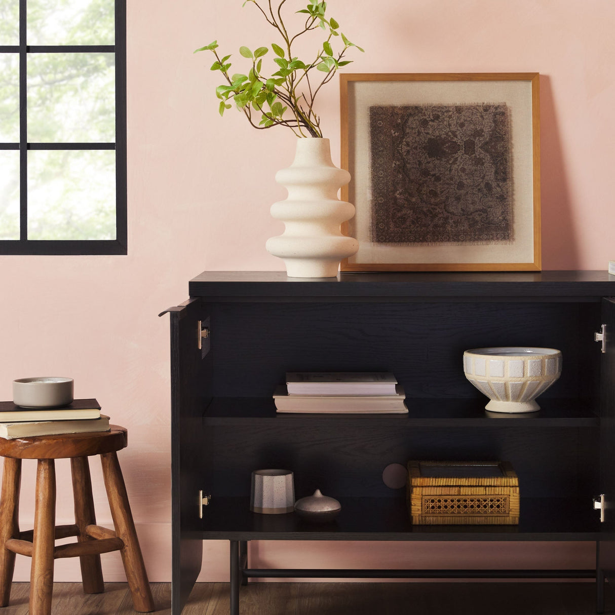 Reema Scandinavian Sideboard & TV Stand-Dining / Kitchen-Parc Decor