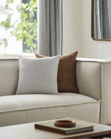 Reijo Neutral Linen Look Accent Pillow-Throw Pillows-Parc Decor
