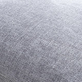 Reijo Silver&Blue Linen Look Accent Pillow-Throw Pillows-Parc Decor