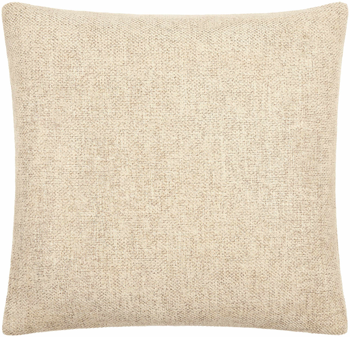 Reijo Tan Linen Look Accent Pillow-Throw Pillows-Parc Decor
