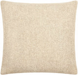 Reijo Tan Linen Look Accent Pillow-Throw Pillows-Parc Decor