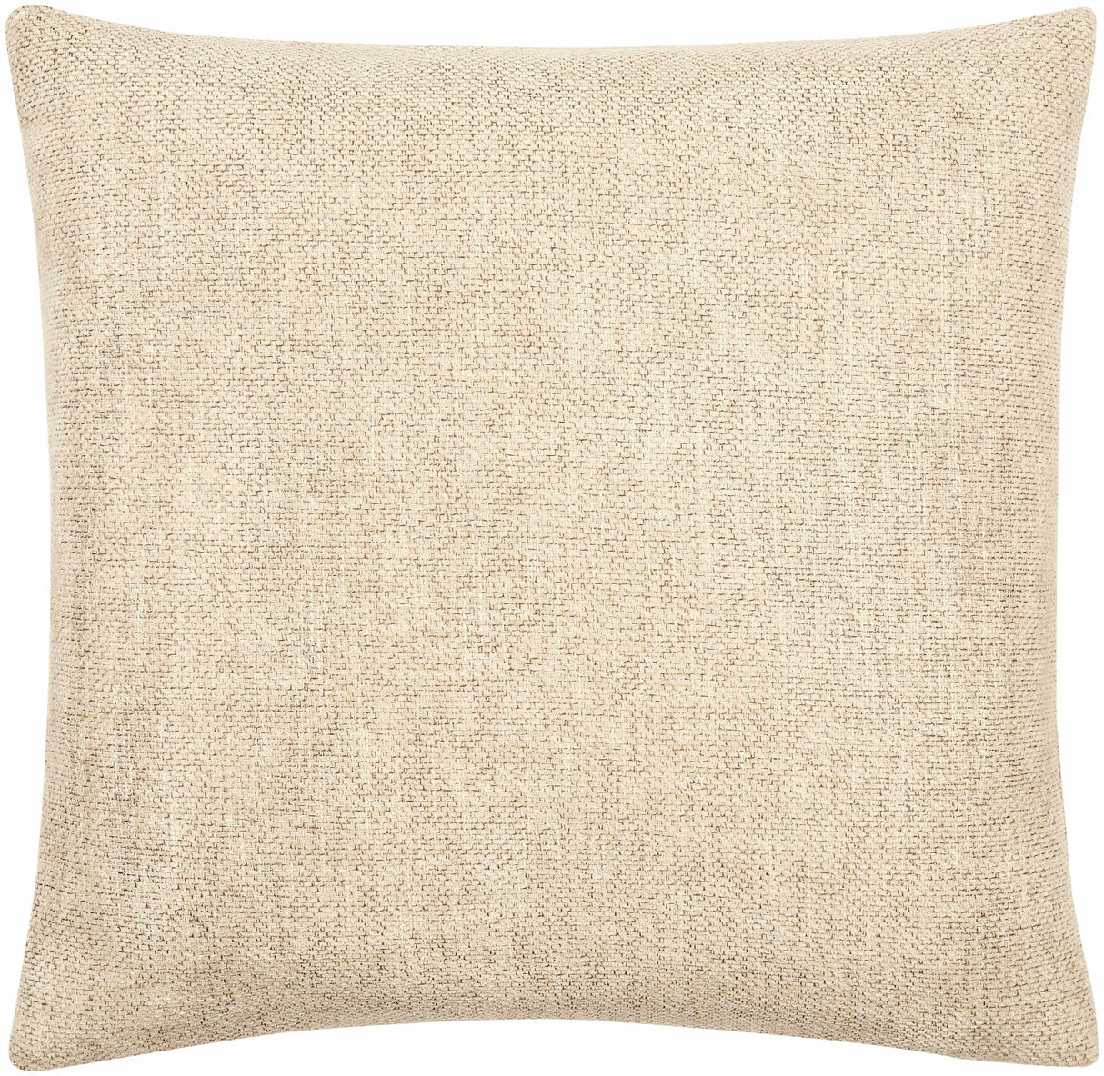 Reijo Tan Linen Look Accent Pillow-Throw Pillows-Parc Decor