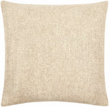 Reijo Tan Linen Look Accent Pillow-Throw Pillows-Parc Decor