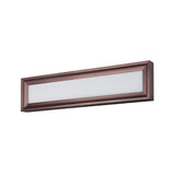 Rembrant 24"W 2-Light LED Bath Vanity Light Fixture Anodized Bronze Finish by Maxim