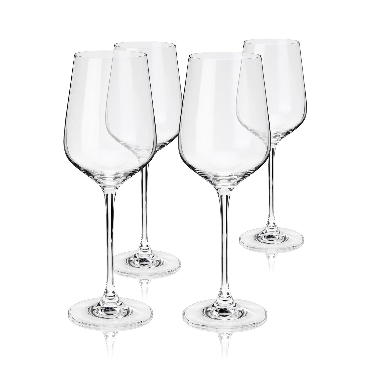 Reserve Inez Crystal Bordeaux Glasses Set of 4-product_type::stemmed_wine_glasses-Parc Decor