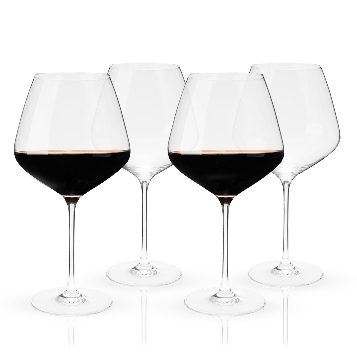 Reserve Inez Crystal Burgundy Glasses Set of 4-product_type::stemmed_wine_glasses-Parc Decor
