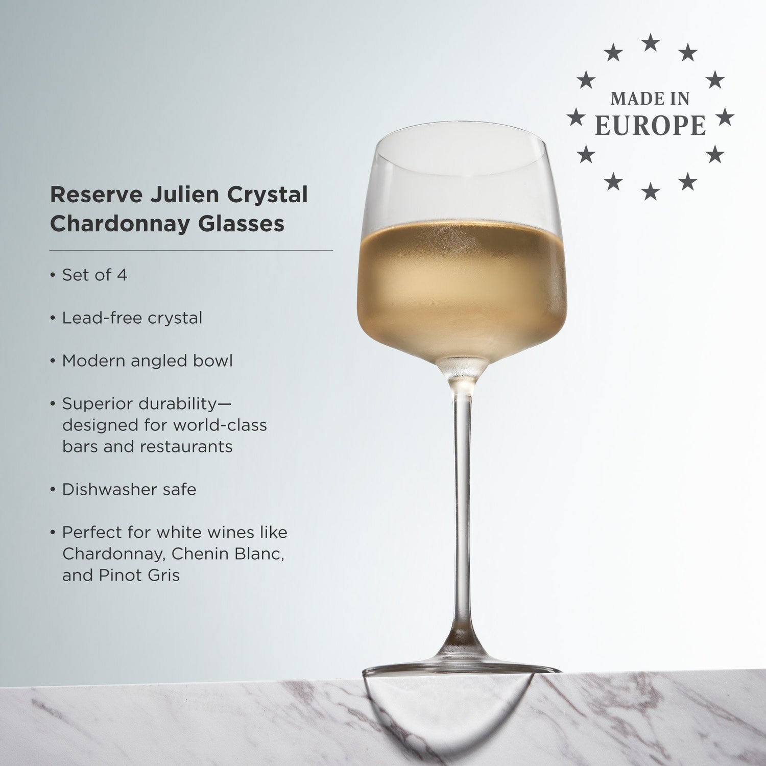 Reserve Julien Crystal Chardonnay Glasses Set of 4-product_type::stemmed_wine_glasses-Parc Decor