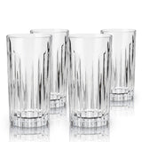 Reserve Milo Crystal Highball Glasses Set of 4-product_type::stemless_cocktail_glasses-Parc Decor